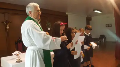 Comenzamos el curso: Eucaristía de inicio de curso, 3º y 4º de Primaria, foto 19 de 63