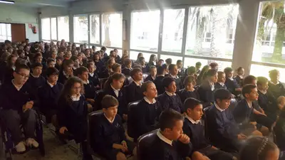 Comenzamos el curso: Eucaristía de inicio de curso, 3º y 4º de Primaria, foto 22 de 63