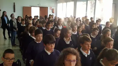 Comenzamos el curso: Eucaristía de inicio de curso, 3º y 4º de Primaria, foto 34 de 63