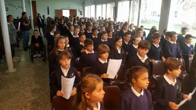 Comenzamos el curso: Eucaristía de inicio de curso, 3º y 4º de Primaria, foto 36 de 63