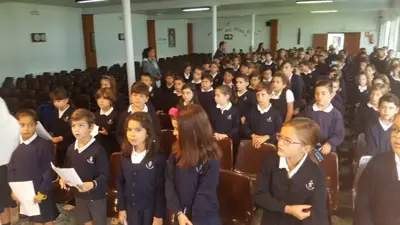 Comenzamos el curso: Eucaristía de inicio de curso, 3º y 4º de Primaria, foto 37 de 63