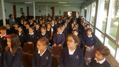 Comenzamos el curso: Eucaristía de inicio de curso, 3º y 4º de Primaria, foto 38 de 63
