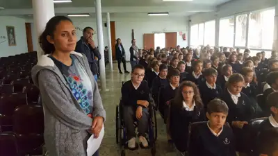 Comenzamos el curso: Eucaristía de inicio de curso, 3º y 4º de Primaria, foto 49 de 63