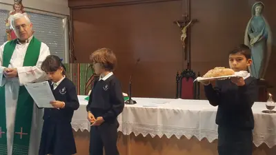 Comenzamos el curso: Eucaristía de inicio de curso, 3º y 4º de Primaria, foto 4 de 63