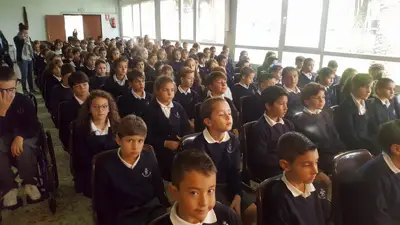 Comenzamos el curso: Eucaristía de inicio de curso, 3º y 4º de Primaria, foto 50 de 63