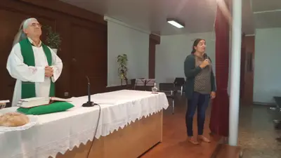 Comenzamos el curso: Eucaristía de inicio de curso, 3º y 4º de Primaria, foto 58 de 63
