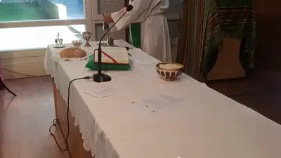 Comenzamos el curso: Eucaristía de inicio de curso, 3º y 4º de Primaria, foto 62 de 63