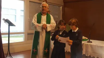 Comenzamos el curso: Eucaristía de inicio de curso, 3º y 4º de Primaria, foto 9 de 63