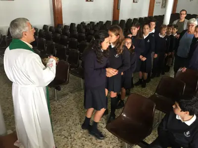 Comenzamos el curso: Eucaristía de inicio de curso, 5º y 6º de Primaria, foto 10 de 56