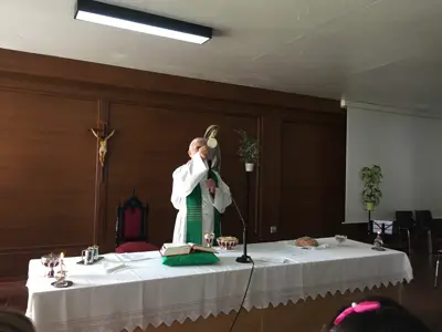 Comenzamos el curso: Eucaristía de inicio de curso, 5º y 6º de Primaria, foto 13 de 56