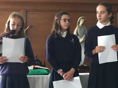 Comenzamos el curso: Eucaristía de inicio de curso, 5º y 6º de Primaria, foto 15 de 56