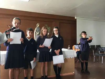 Comenzamos el curso: Eucaristía de inicio de curso, 5º y 6º de Primaria, foto 18 de 56
