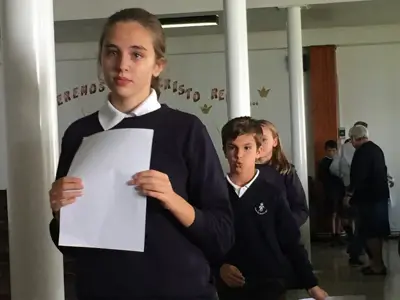Comenzamos el curso: Eucaristía de inicio de curso, 5º y 6º de Primaria, foto 20 de 56