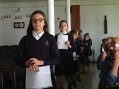 Comenzamos el curso: Eucaristía de inicio de curso, 5º y 6º de Primaria, foto 22 de 56
