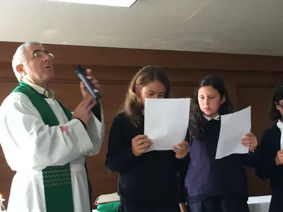 Comenzamos el curso: Eucaristía de inicio de curso, 5º y 6º de Primaria, foto 24 de 56