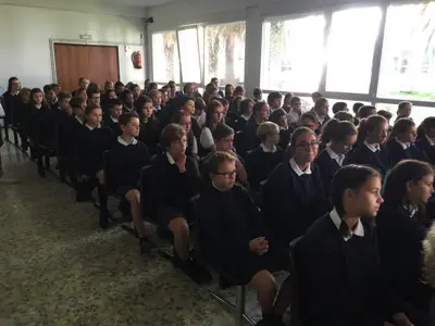 Comenzamos el curso: Eucaristía de inicio de curso, 5º y 6º de Primaria, foto 31 de 56