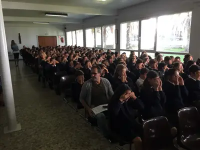 Comenzamos el curso: Eucaristía de inicio de curso, 5º y 6º de Primaria, foto 33 de 56