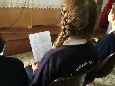Comenzamos el curso: Eucaristía de inicio de curso, 5º y 6º de Primaria, foto 34 de 56