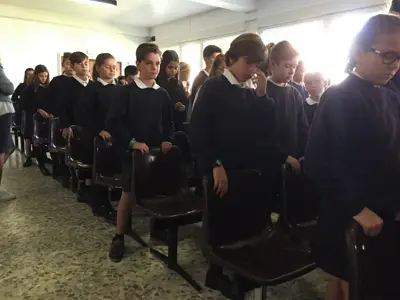 Comenzamos el curso: Eucaristía de inicio de curso, 5º y 6º de Primaria, foto 36 de 56