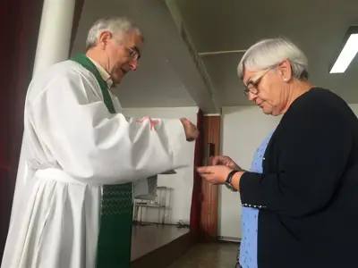 Comenzamos el curso: Eucaristía de inicio de curso, 5º y 6º de Primaria, foto 45 de 56