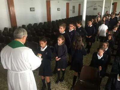 Comenzamos el curso: Eucaristía de inicio de curso, 5º y 6º de Primaria, foto 51 de 56