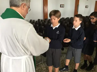 Comenzamos el curso: Eucaristía de inicio de curso, 5º y 6º de Primaria, foto 7 de 56