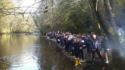 Excursión de 3º y 4º a las fragas del río Mandeo en Chelo – Betanzos, foto 43 de 72