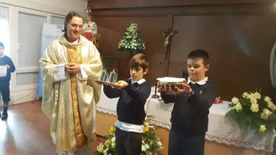 Fiestas de Cristo Rey: Eucaristía de 3º y 4º de Primaria, foto 4 de 83
