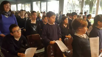Fiestas de Cristo Rey: Eucaristía de 3º y 4º de Primaria, foto 82 de 83