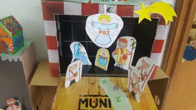 Celebramos la Navidad: belenes de 3º de Primaria, foto 21 de 28