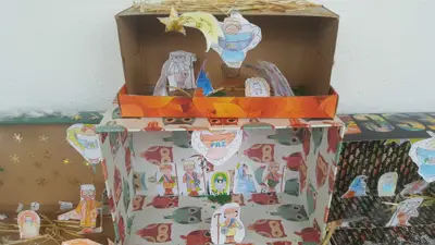 Celebramos la Navidad: belenes de 3º de Primaria, foto 6 de 28