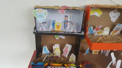 Celebramos la Navidad: belenes de 3º de Primaria, foto 7 de 28