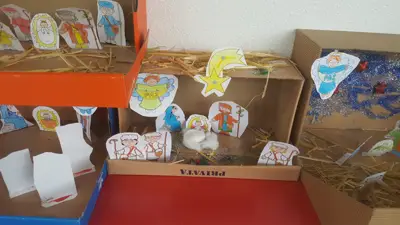 Celebramos la Navidad: belenes de 3º de Primaria, foto 9 de 28