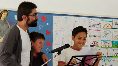 III Certame literario José Gras, «María nai do Amor» curso 2017-18, foto 2 de 98
