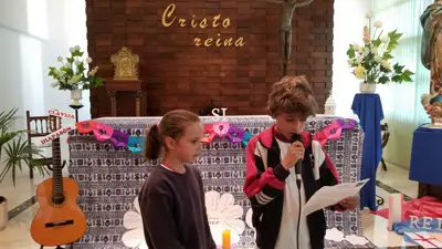 Adoración mariana, 3º y 4º de Primaria, foto 23 de 54