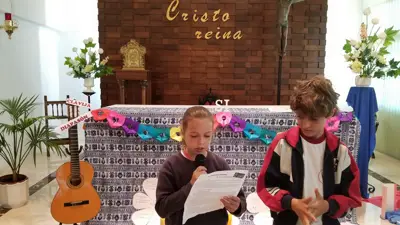 Adoración mariana, 3º y 4º de Primaria, foto 2 de 54