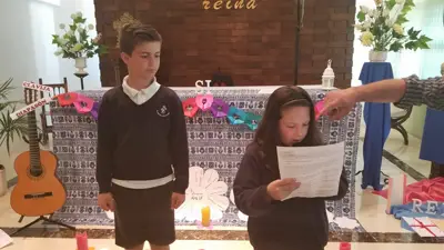 Adoración mariana, 3º y 4º de Primaria, foto 36 de 54
