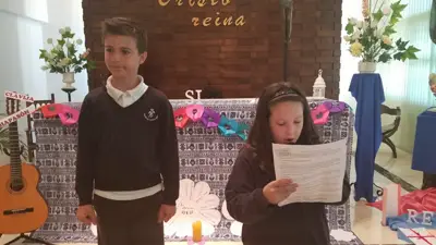 Adoración mariana, 3º y 4º de Primaria, foto 38 de 54
