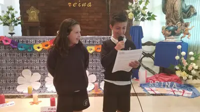 Adoración mariana, 3º y 4º de Primaria, foto 40 de 54