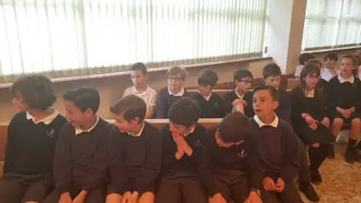 Adoración mariana, 3º y 4º de Primaria, foto 43 de 54